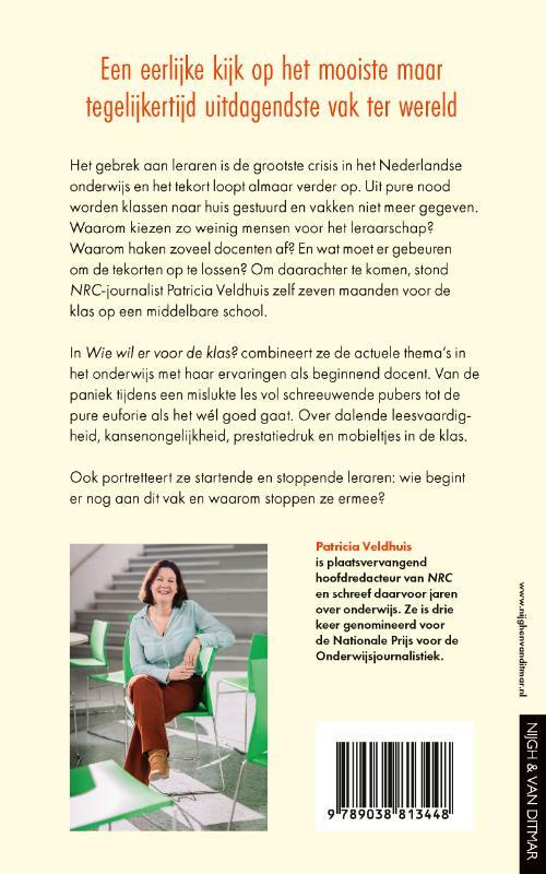 Wie wil er voor de klas?