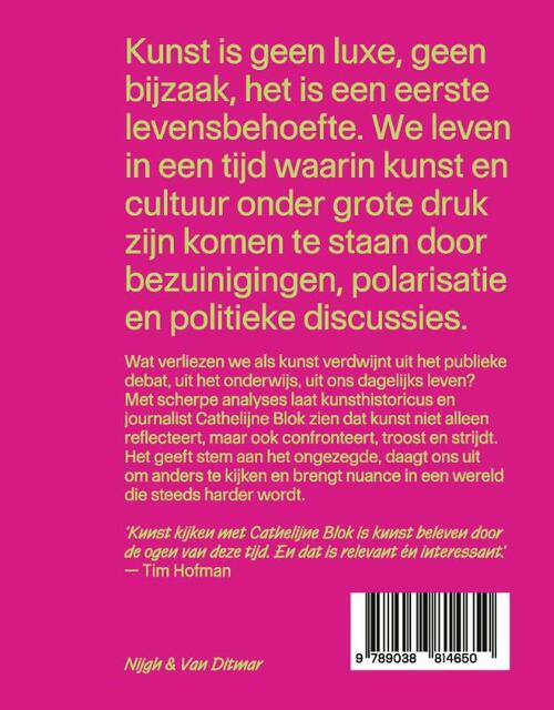 Een wereld zonder kunst is een wereld zonder ziel