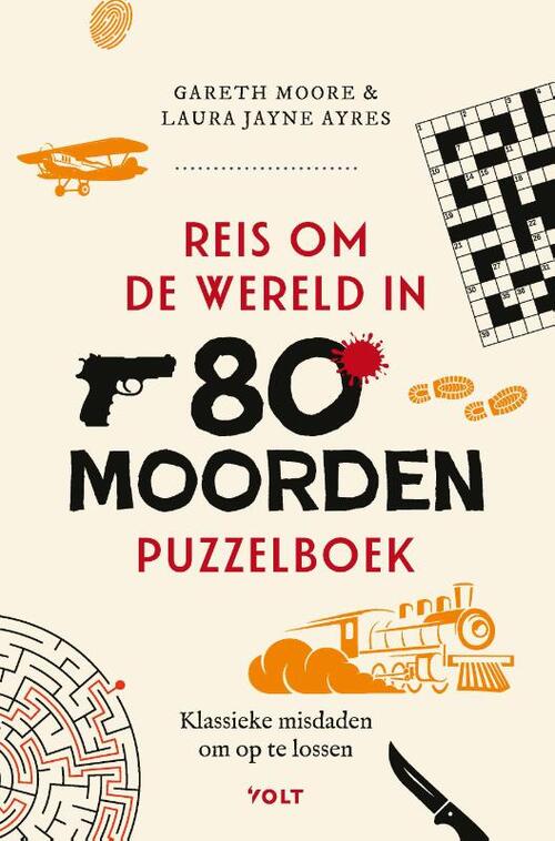 Reis om de wereld in 80 moorden puzzelboek