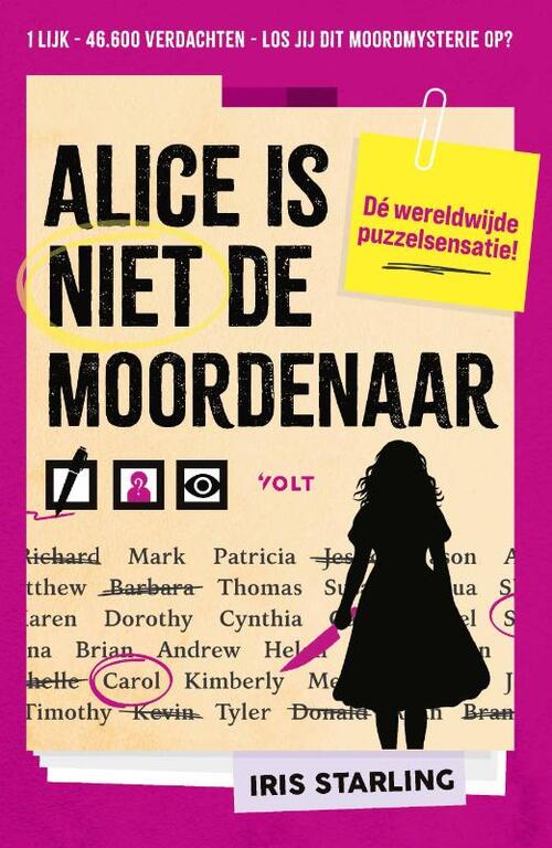 Alice is niet de moordenaar