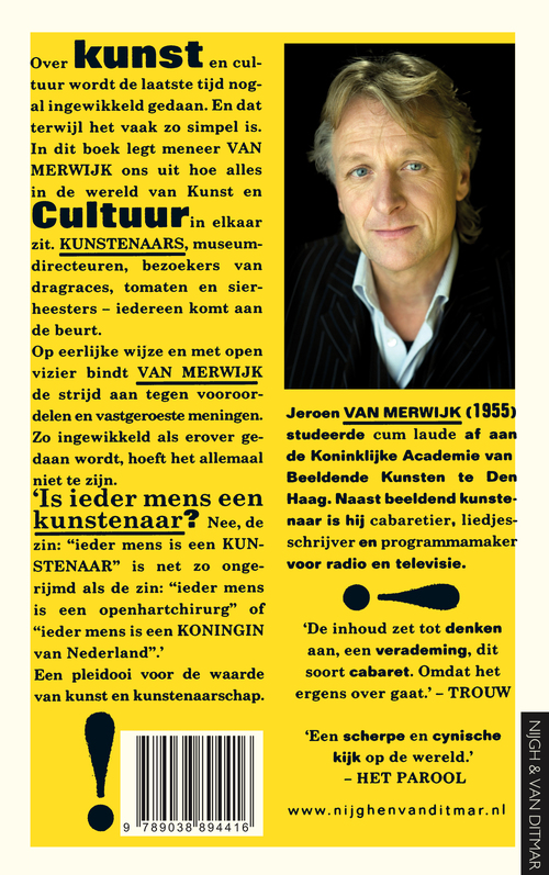 Meneer van Merwijks laatste woord over kunst & cultuur (POD)