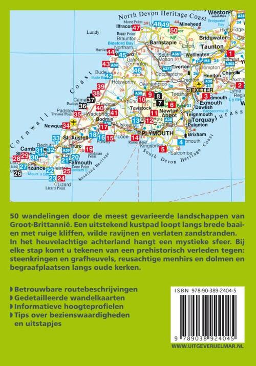 Rother Wandelgidsen - Cornwall-Devon