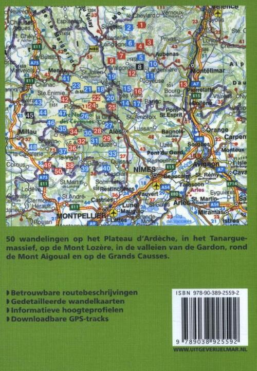 Rother wandelgids Cevennen-Ardèche