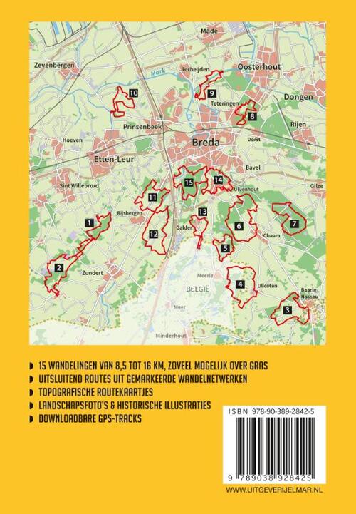 De mooiste netwerkwandelingen: Baronie van Breda