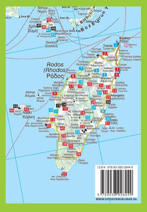Rother wandelgids Rhodos