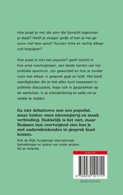 Hoe praat je met een populist?