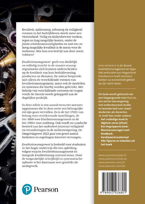 Kwaliteitsmanagement, 4e editie met MyLab NL togangscode