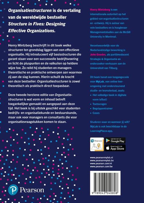 Organisatiestructuren, 2e herziene editie met MyLab NL
