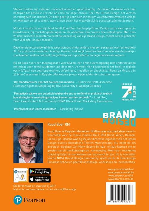 Brand Design, 7e herziene editie met MyLab NL toegangscode