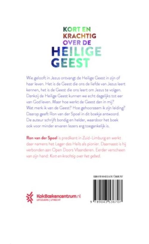 Kort en krachtig over de Heilige Geest