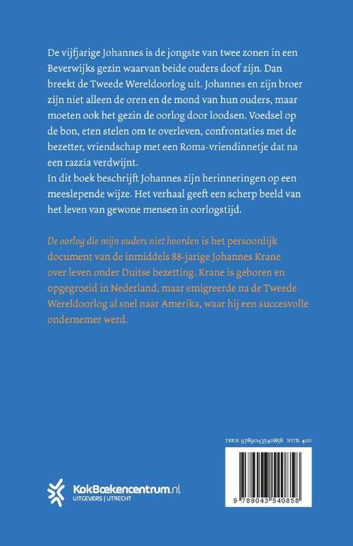 De oorlog die mijn ouders niet hoorden