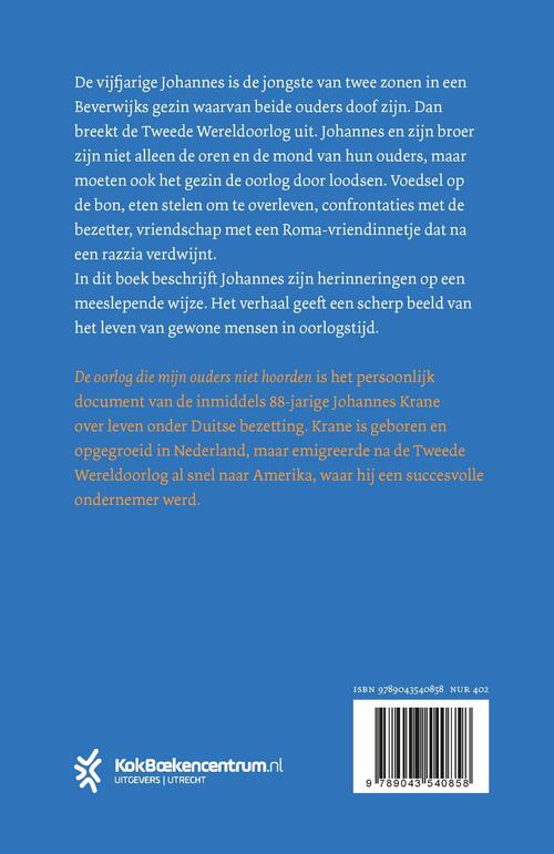 De oorlog die mijn ouders niet hoorden