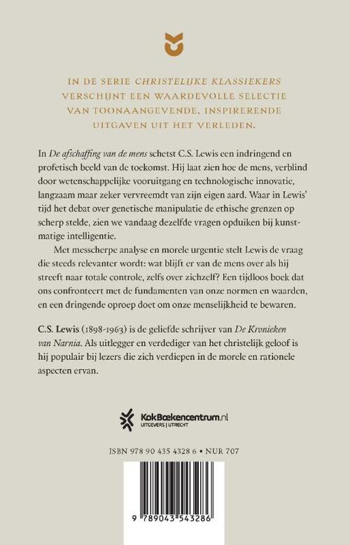 De afschaffing van de mens - Christelijke klassieker