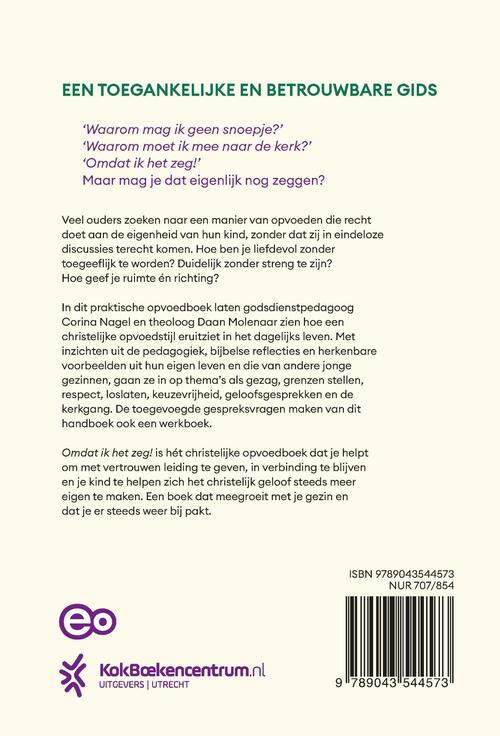 Omdat ik het zeg!