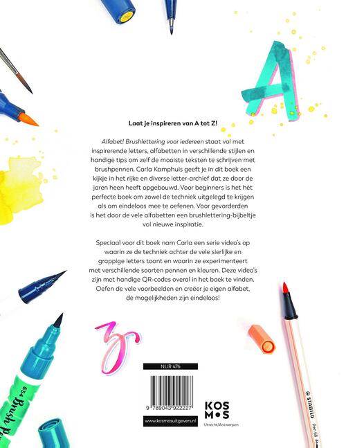 Alfabet! Brushlettering voor iedereen