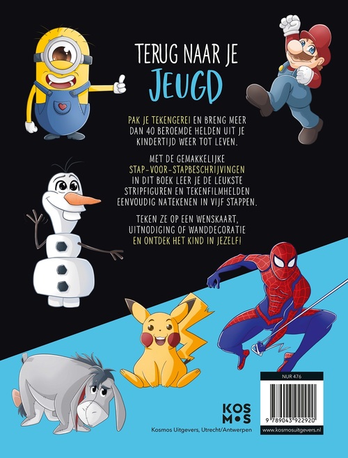 Helden uit je kindertijd tekenen