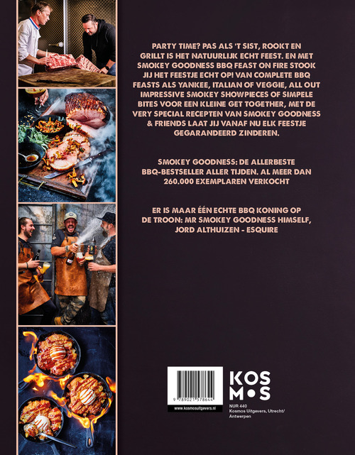 Smokey Goodness BBQ Feast on Fire