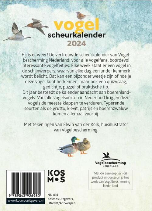 Vogelbescherming mini agenda 2024 kopen?