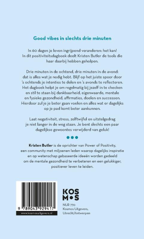 3 Minuten Positiviteit Journal