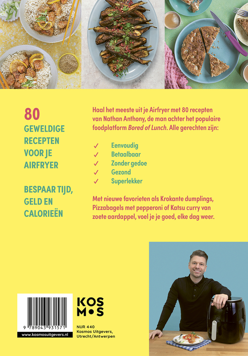 Bored of Lunch - Het gezonde airfryer boek