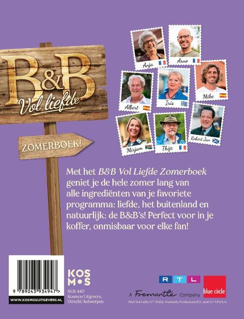 B&B vol liefde zomerboek