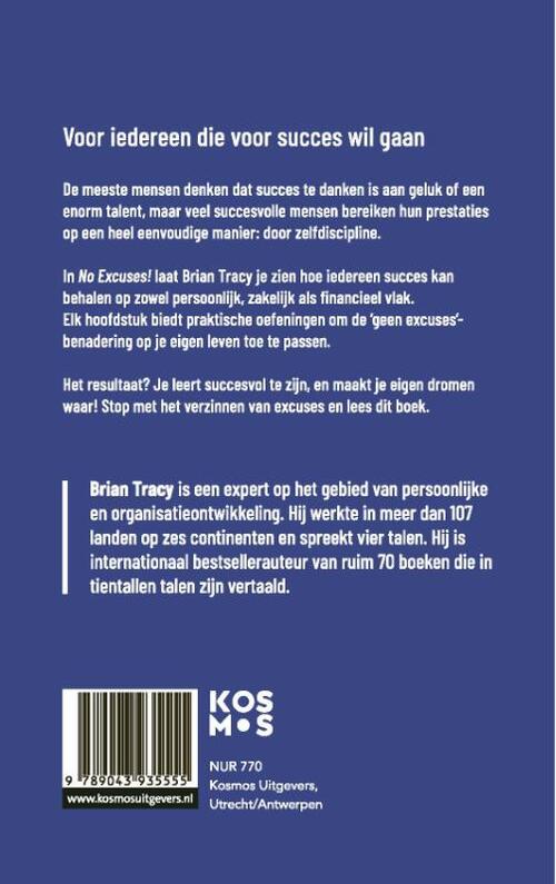 No Excuses! - Nederlandse editie