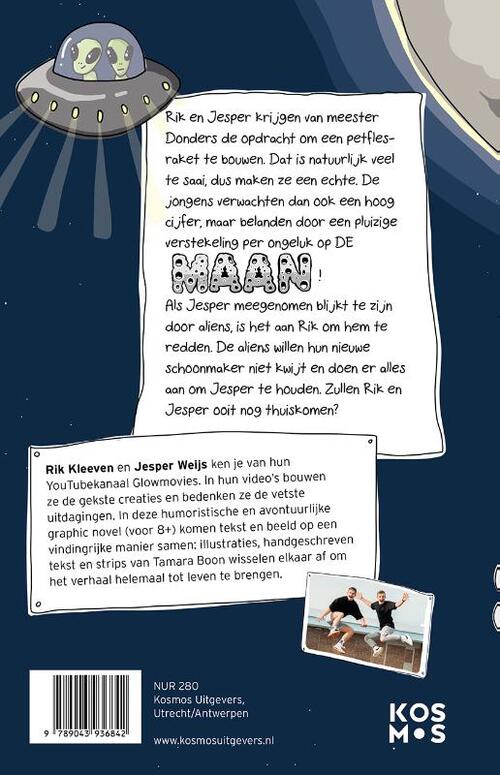 Rik en Jesper gaan naar de maan
