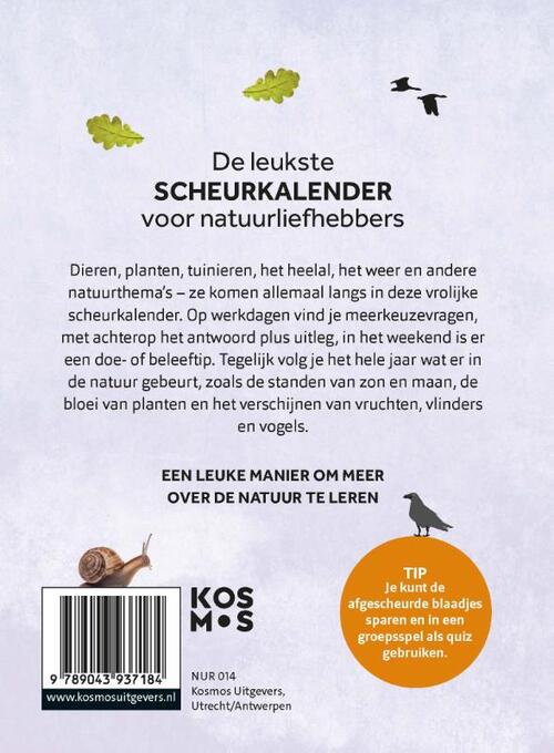 Natuurscheurkalender 2026