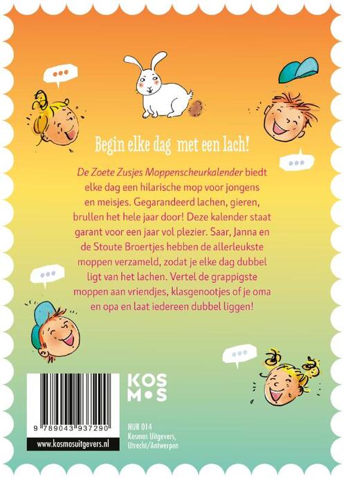 De Zoete Zusjes moppenscheurkalender
