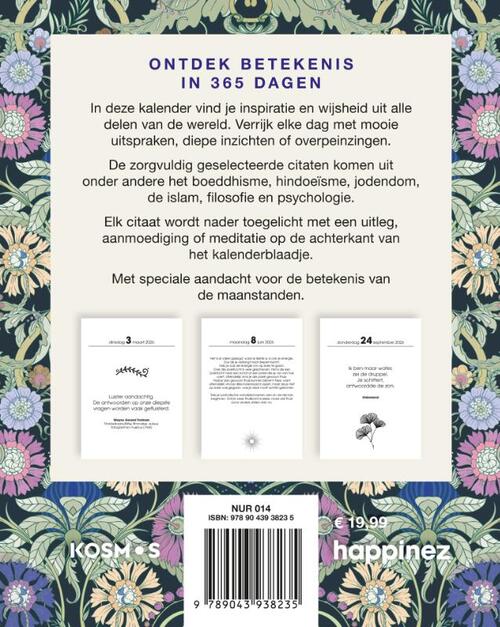 Happinez spirituele scheurkalender 2026