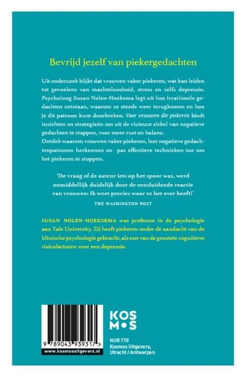 Voor vrouwen die piekeren