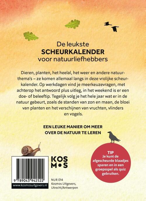 Natuurscheurkalender 2027