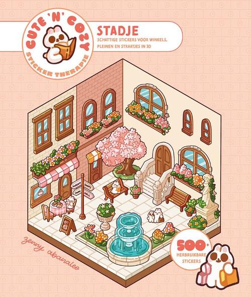Cute 'n' Cozy Sticker Therapie Stadje
