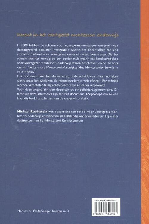 Docent in het voortgezet montessori-onderwijs