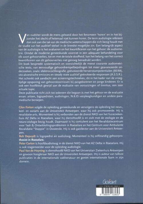 Praktische audiologie en audiometrie