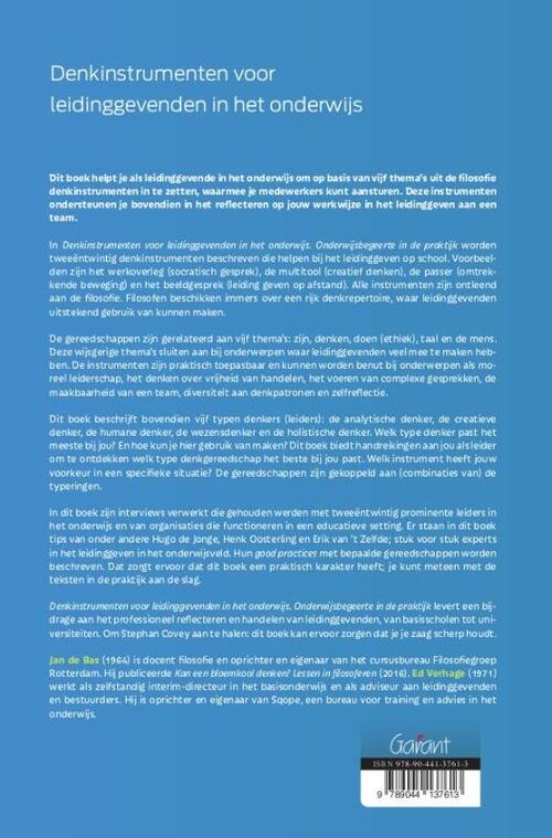 Denkinstrumenten voor leidinggevenden in het onderwijs