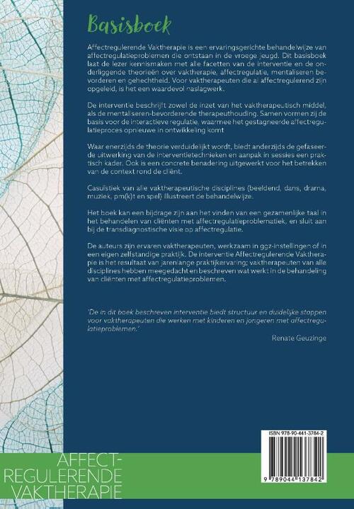 Affectregulerende Vaktherapie Basisboek