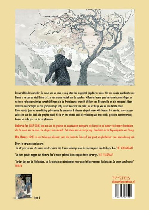 De naam van de roos graphic novel