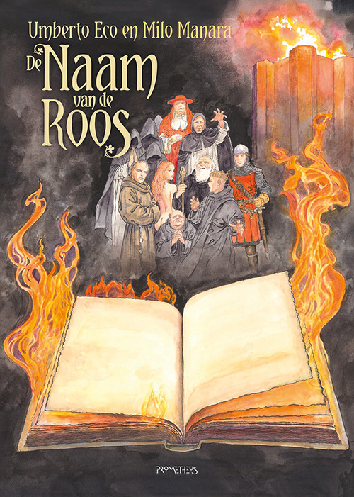 De naam van de roos graphic novel