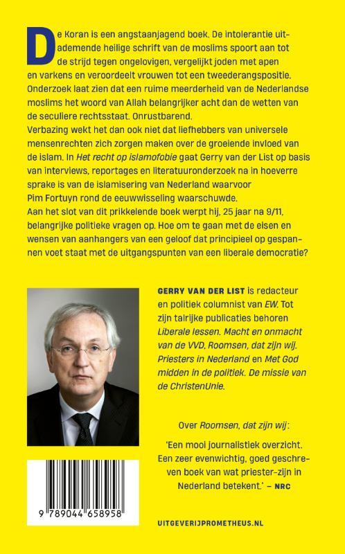 Het recht op islamofobie