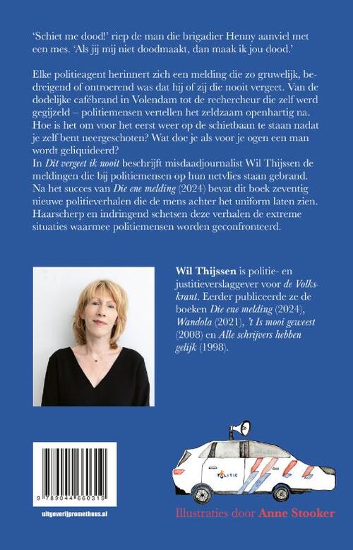 Dit vergeet ik nooit