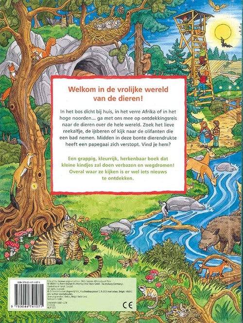 Mijn groot dieren kijk- en zoekboek