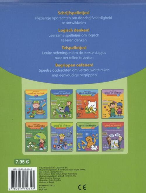 Reuzeleuk speel- en leerblok: tellen en schrijven (3-4 jaar)