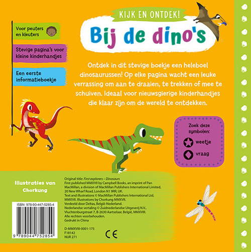 Kijk en ontdek! Bij de dino´s