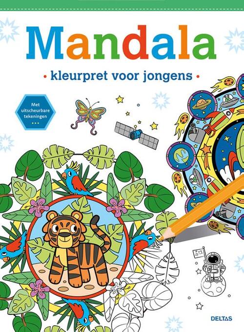Mandala - Kleurpret Voor Jongens