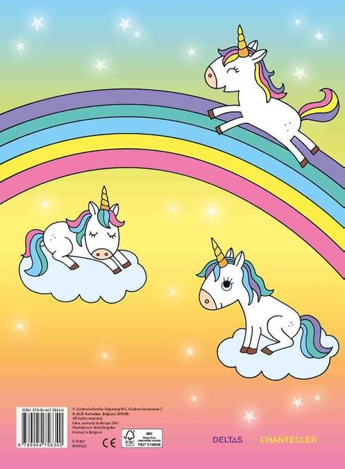 Unicorns Color Kleurblok
