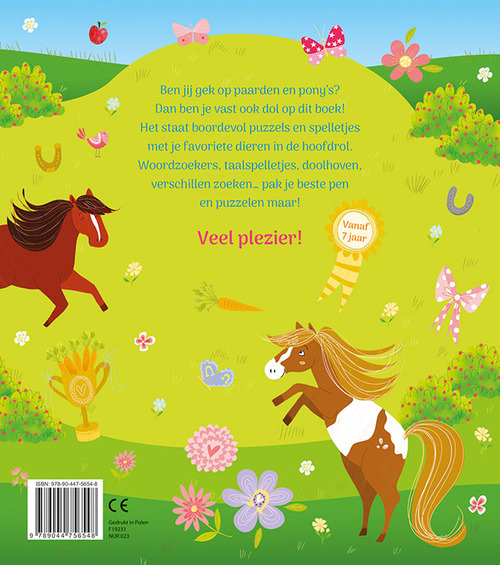 Mijn Leukste Paarden En Pony's Spelletjesboek