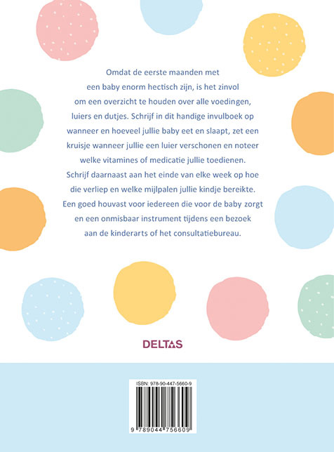 Baby's eerste maanden logboek