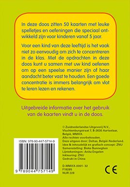 Speel- en leerkaarten - De leukste concentratiespelletjes (vanaf 5 jaar)