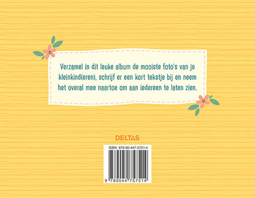 Trotse oma! fotoboekje (geel)
